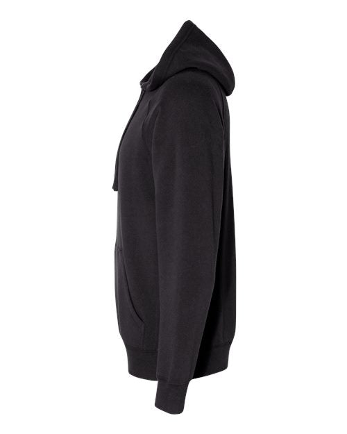 Independent Trading Co. Special Blend Raglan Hooded Sweatshirt PRM33SBP - Black