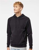 Independent Trading Co. Special Blend Raglan Hooded Sweatshirt PRM33SBP - Black