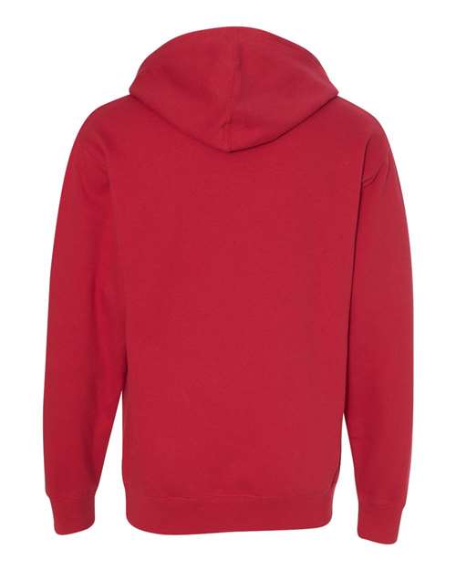 Independent Trading Co. Midweight Hooded Sweatshirt SS4500 - Red