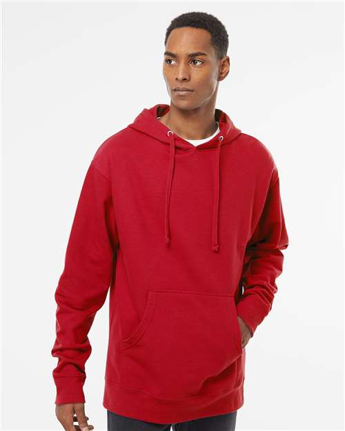 Independent Trading Co. Midweight Hooded Sweatshirt SS4500 - Red