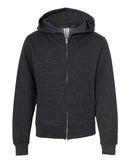 Independent Trading Co. Youth Midweight Full-Zip Hooded Sweatshirt SS4001YZ