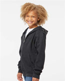 Independent Trading Co. Youth Midweight Full-Zip Hooded Sweatshirt SS4001YZ