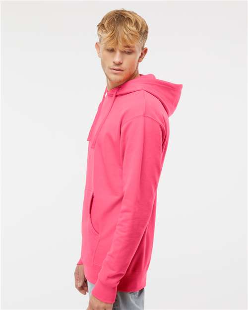 Independent Trading Co. Midweight Hooded Sweatshirt SS4500 - Neon Pink
