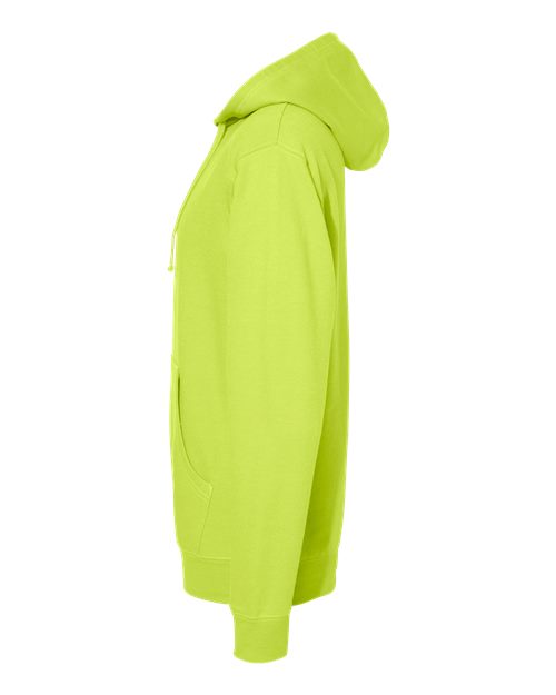 Independent Trading Co. Midweight Hooded Sweatshirt SS4500 - Safety Yellow