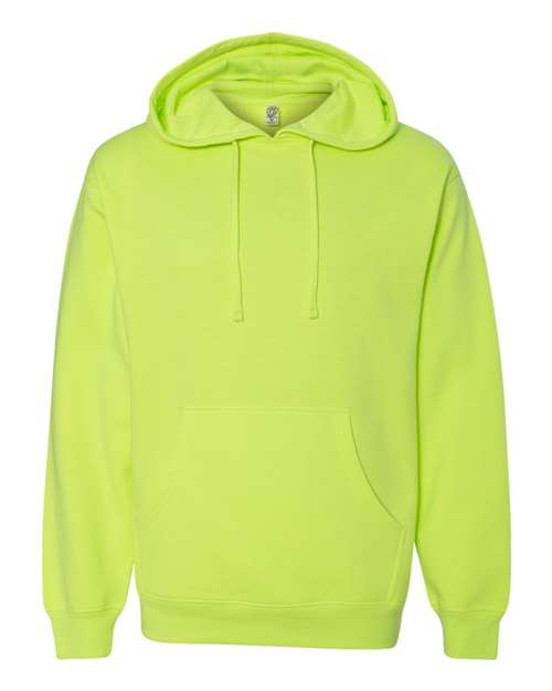 Independent Trading Co. Midweight Hooded Sweatshirt SS4500 - Safety Yellow