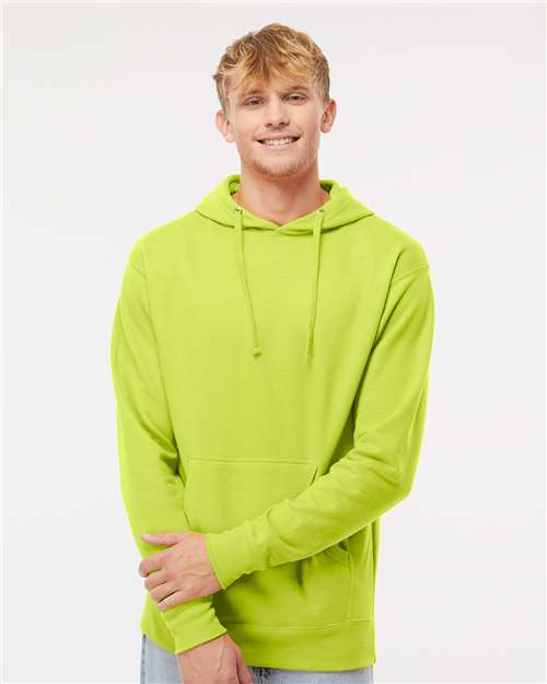 Independent Trading Co. Midweight Hooded Sweatshirt SS4500 - Safety Yellow