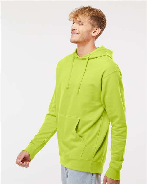 Independent Trading Co. Midweight Hooded Sweatshirt SS4500 - Safety Yellow