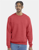 Champion Powerblend® Crewneck Sweatshirt S600 - Scarlet Heather