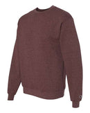 Champion Powerblend® Crewneck Sweatshirt S600 - Maroon Heather