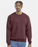 Champion Powerblend® Crewneck Sweatshirt S600 - Maroon Heather