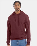 Champion Powerblend® Hooded Sweatshirt S700 - Maroon Heather