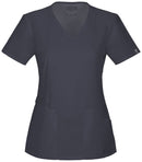 Cherokee Mock Wrap Top. Item 44801A in CK WW FLEX Collection. Live Chat for Bulk Discounts.