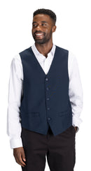 Edwards Garment [4490] Essential Polyester Vest. Live Chat For Bulk Discounts.