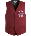 Edwards Garment [4490] Essential Polyester Vest. Live Chat For Bulk Discounts.