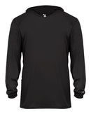 Badger Youth B-Core Long Sleeve Hooded T-Shirt 2105