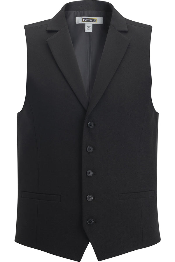 Edwards Mens Dress Lapel Vest [#4496].  Live Chat for Bulk Discounts