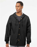 Independent Trading Co. Water-Resistant Hooded Windbreaker EXP95NB