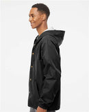Independent Trading Co. Water-Resistant Hooded Windbreaker EXP95NB