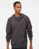 Independent Trading Co. Special Blend Raglan Full-Zip Hooded Sweatshirt PRM33SBZ