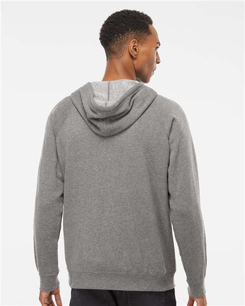 Independent Trading Co. Special Blend Raglan Full-Zip Hooded Sweatshirt PRM33SBZ