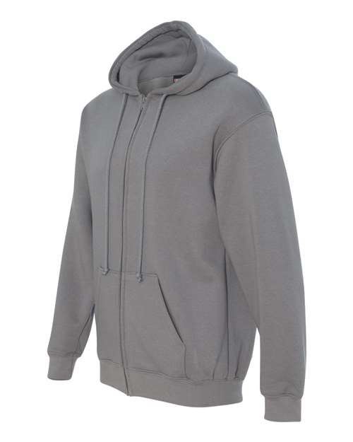 Bayside USA-Made Full-Zip Hooded Sweatshirt 900