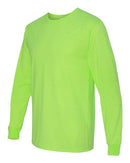 JERZEES Dri-Power® Long Sleeve 50/50 T-Shirt 29LSR - Neon Green