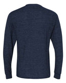 JERZEES Dri-Power® Long Sleeve 50/50 T-Shirt 29LSR - Vintage Heather Navy