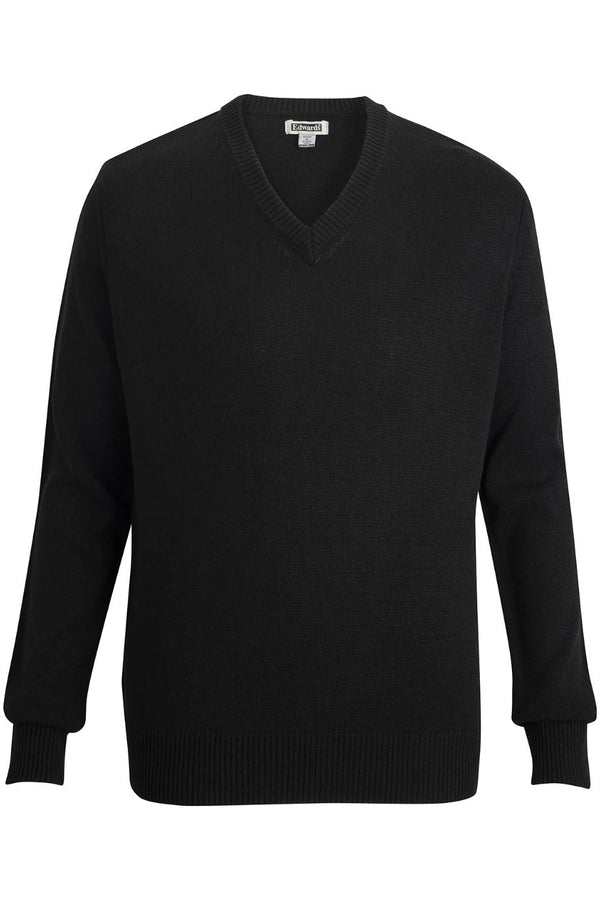 Edwards Unisex V Neck Sweater [#4565].  Live Chat for Bulk Discounts