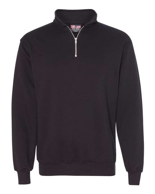 Bayside USA-Made Quarter-Zip Pullover Sweatshirt 920