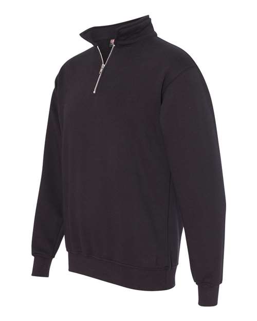 Bayside USA-Made Quarter-Zip Pullover Sweatshirt 920