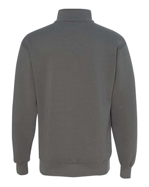 Bayside USA-Made Quarter-Zip Pullover Sweatshirt 920