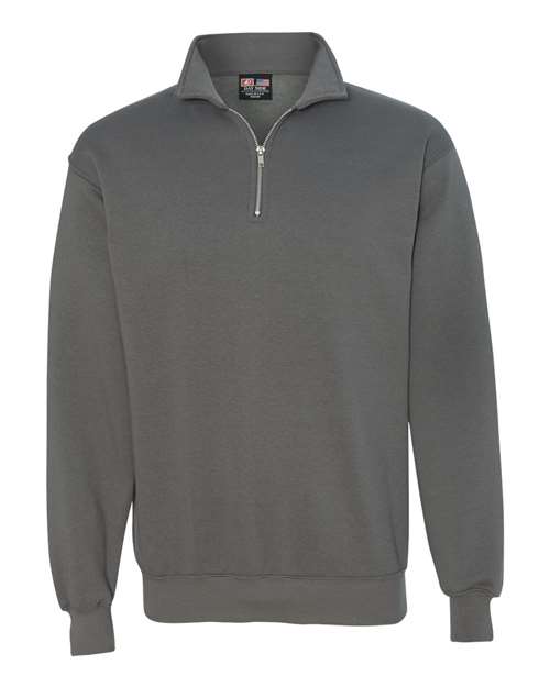 Bayside USA-Made Quarter-Zip Pullover Sweatshirt 920