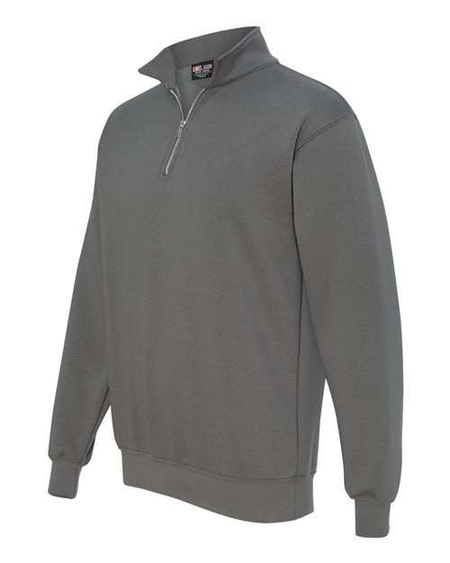 Bayside USA-Made Quarter-Zip Pullover Sweatshirt 920