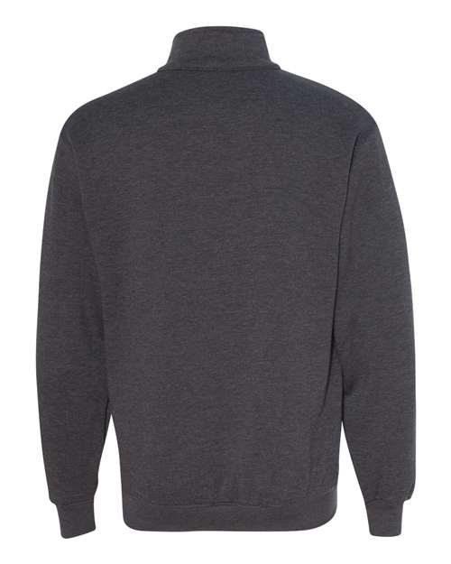 Bayside USA-Made Quarter-Zip Pullover Sweatshirt 920