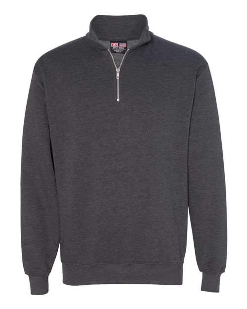 Bayside USA-Made Quarter-Zip Pullover Sweatshirt 920