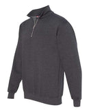 Bayside USA-Made Quarter-Zip Pullover Sweatshirt 920