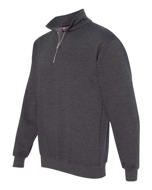 Bayside USA-Made Quarter-Zip Pullover Sweatshirt 920