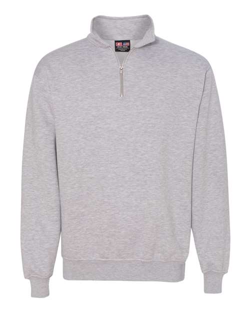 Bayside USA-Made Quarter-Zip Pullover Sweatshirt 920