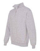 Bayside USA-Made Quarter-Zip Pullover Sweatshirt 920