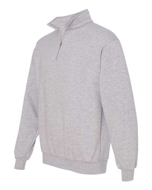 Bayside USA-Made Quarter-Zip Pullover Sweatshirt 920