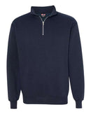 Bayside USA-Made Quarter-Zip Pullover Sweatshirt 920