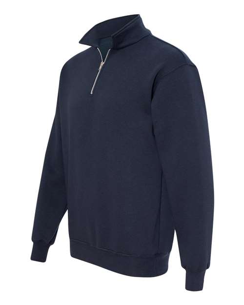 Bayside USA-Made Quarter-Zip Pullover Sweatshirt 920