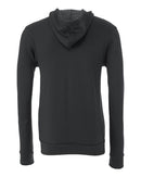BELLA + CANVAS Sponge Fleece Full-Zip Hoodie 3739 - Dark Grey