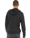 BELLA + CANVAS Sponge Fleece Full-Zip Hoodie 3739 - Dark Grey