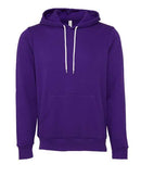 BELLA + CANVAS Sponge Fleece Hoodie 3719 - Team Purple