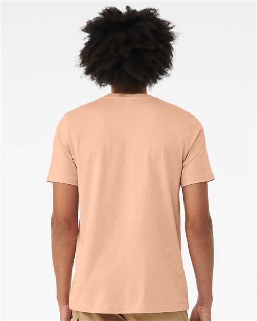 BELLA + CANVAS Jersey Tee 3001 - Peach