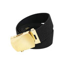 Rothco Nylon Web Belt - Black Webbing. Item