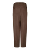 Red Kap Wrinkle-Resistant Cotton Work Pants PC20 - Brown - 32I