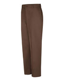 Red Kap Wrinkle-Resistant Cotton Work Pants PC20 - Brown - 34I