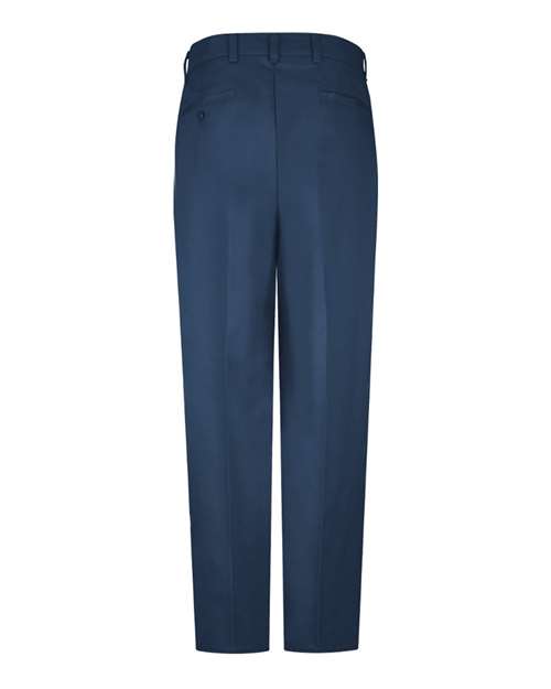 Red Kap Wrinkle-Resistant Cotton Work Pants PC20 - Navy - 32I